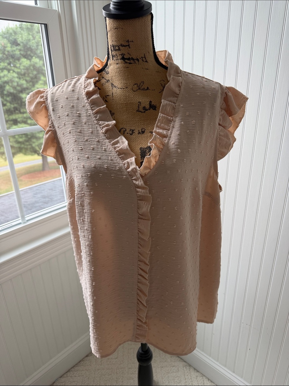 Swiss Dot Blouse